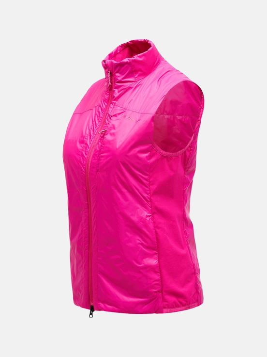 Pink Women Peak Performance Radiance Hybrid Vest | US-HRVCZ3879