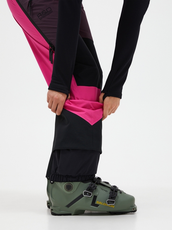 Pink / Dark Purple Women Peak Performance Vertical Gore-tex Pro 3l Shell Bib Pants | US-CMVZY1756