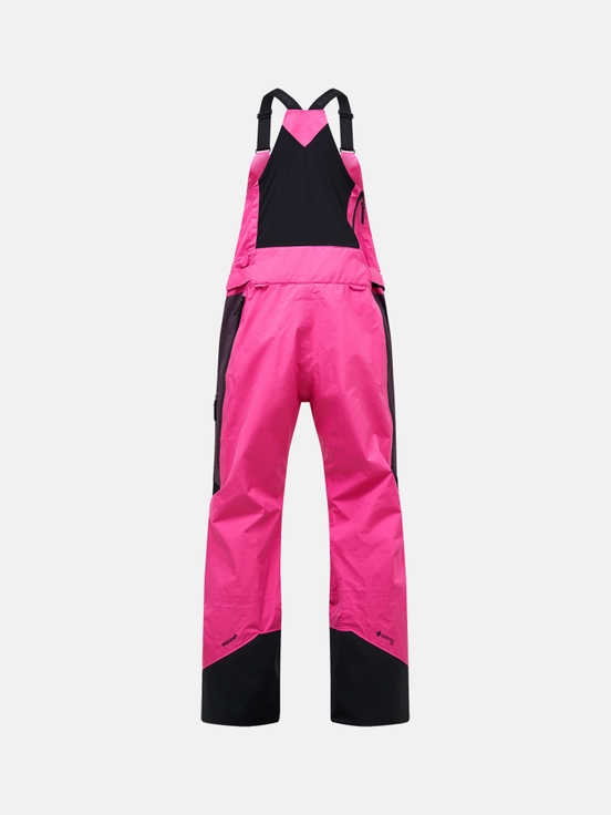 Pink / Dark Purple Women Peak Performance Vertical Gore-tex Pro 3l Shell Bib Pants | US-CMVZY1756