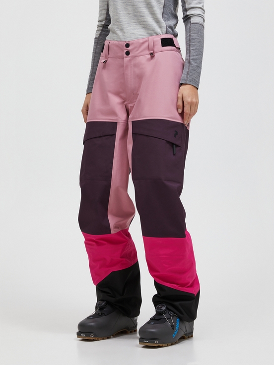 Pink / Purple Women Peak Performance Gravity Gore-tex 3l Shell Ski Pants | US-IGMUP0893