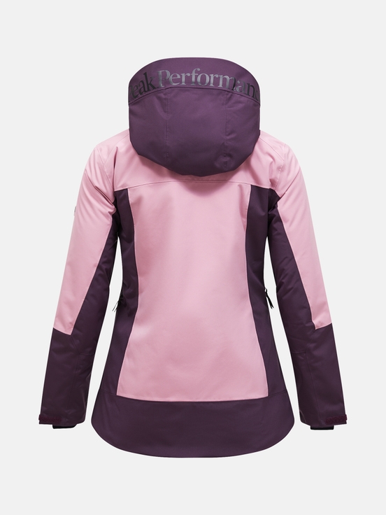 Pink / Purple Women Peak Performance Rider Tech Insulated Ski Jacket | US-WHIVQ9612