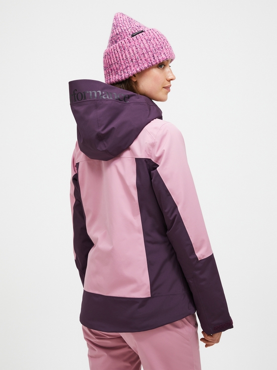 Pink / Purple Women Peak Performance Rider Tech Insulated Ski Jacket | US-WHIVQ9612