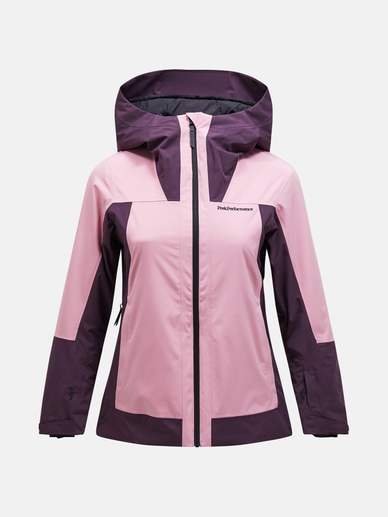 Pink / Purple Women Peak Performance Rider Tech Insulated Ski Jacket | US-WHIVQ9612