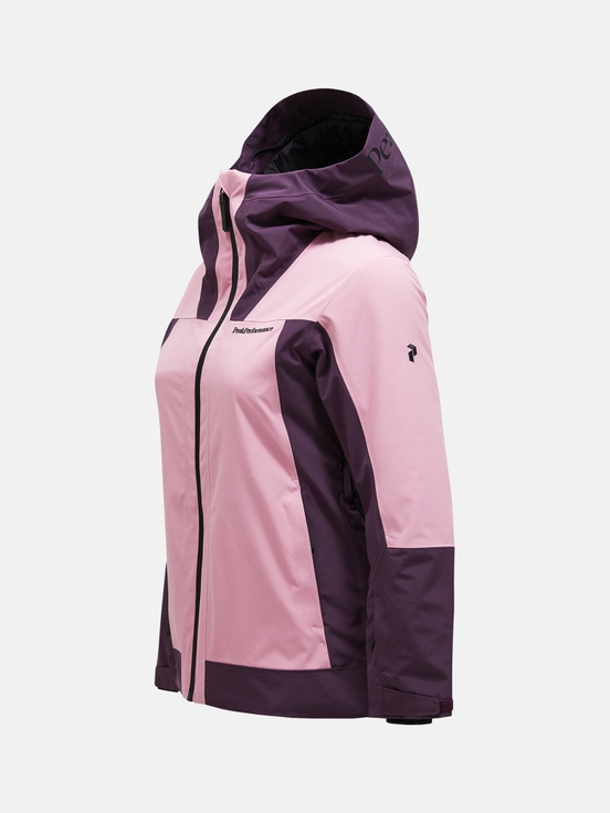 Pink / Purple Women Peak Performance Rider Tech Insulated Ski Jacket | US-WHIVQ9612