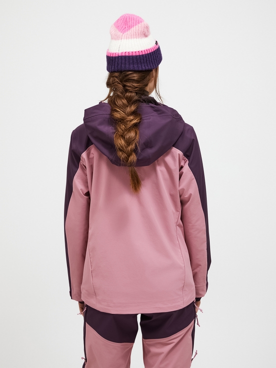 Purple / Pink Women Peak Performance Ascent Softshell Ski Jacket | US-MVJIC5379