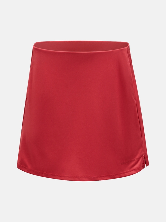 Red Women Peak Performance Player Skirt | US-HAFLK5382