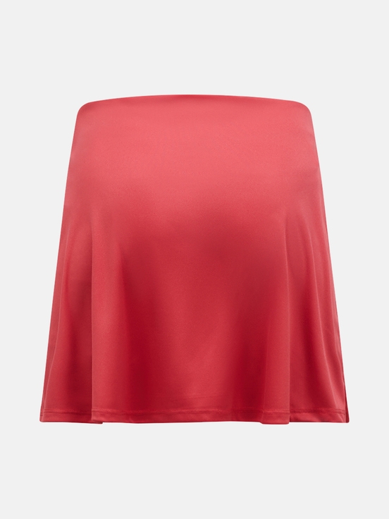 Red Women Peak Performance Player Skirt | US-HAFLK5382