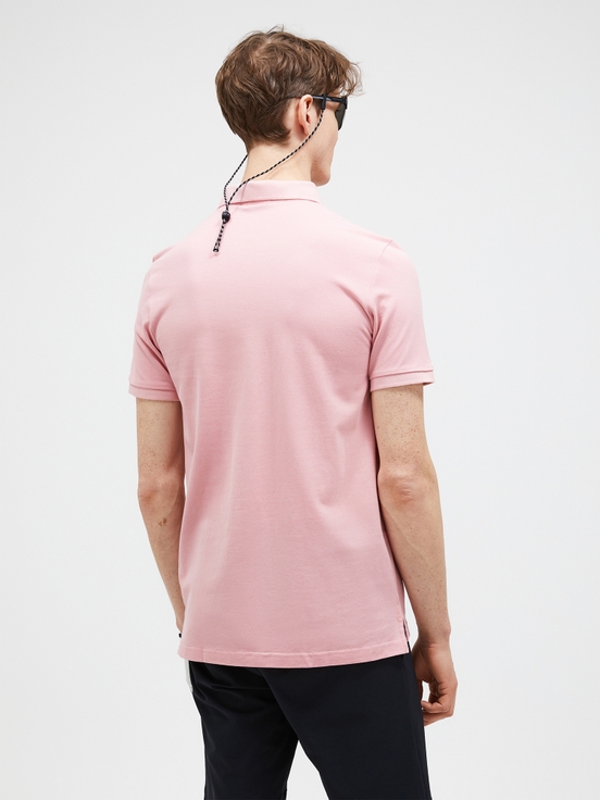 Rose Men Peak Performance Classic Cotton Polo Shirts | US-MAXJW3647