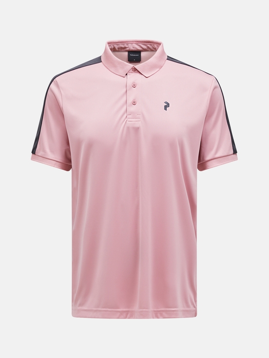 Rose Men Peak Performance Player Polo Polo Shirts | US-UMVIE6149