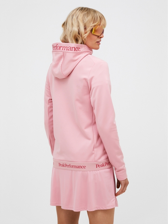 Rose Women Peak Performance Rider Tech Zip Hood Midlayers | US-AQGUN5279