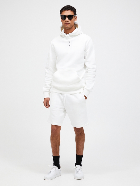 White Men Peak Performance Original Small Logo Hood Hoodie | US-SVKAY2856