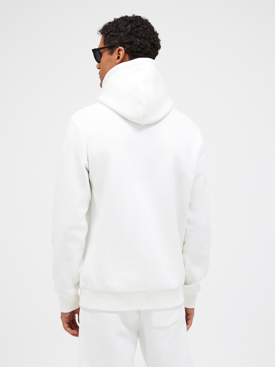 White Men Peak Performance Original Small Logo Hood Hoodie | US-SVKAY2856