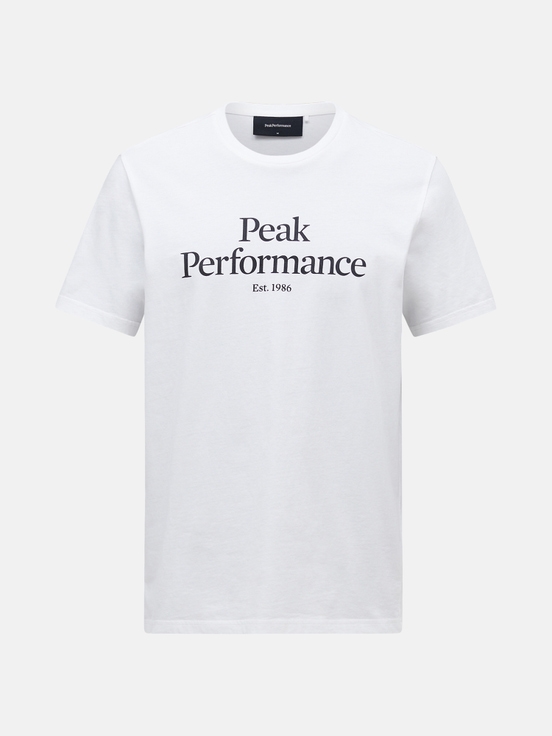 White Men Peak Performance Original T-shirt | US-PKRIT0154