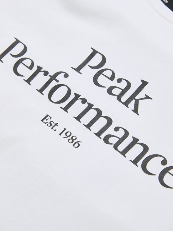 White Men Peak Performance Original T-shirt | US-PKRIT0154