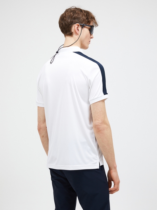 White Men Peak Performance Player Polo Polo Shirts | US-TGLRQ8364