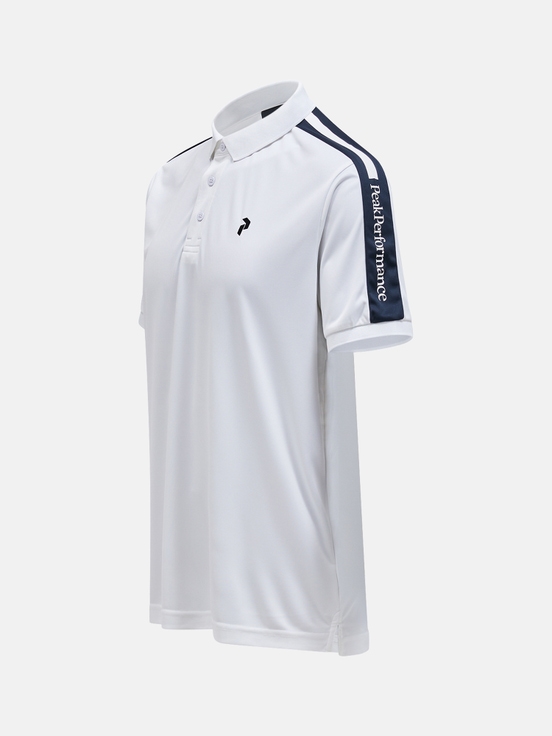 White Men Peak Performance Player Polo Polo Shirts | US-TGLRQ8364