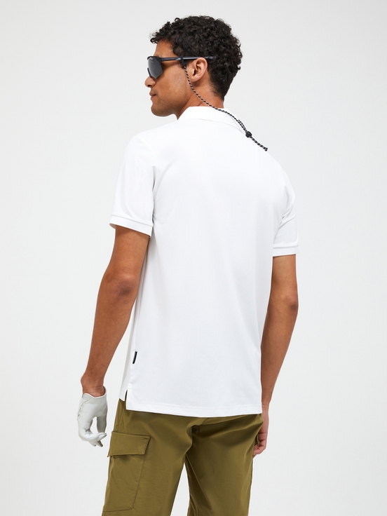 White Men Peak Performance Vespar Polo Shirts | US-SPGZD3751