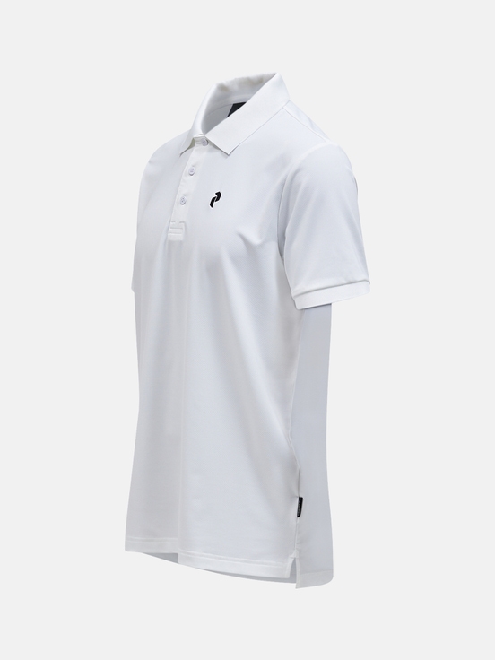 White Men Peak Performance Vespar Polo Shirts | US-SPGZD3751