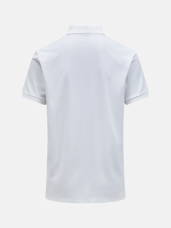 White Men Peak Performance Vespar Polo Shirts | US-SPGZD3751