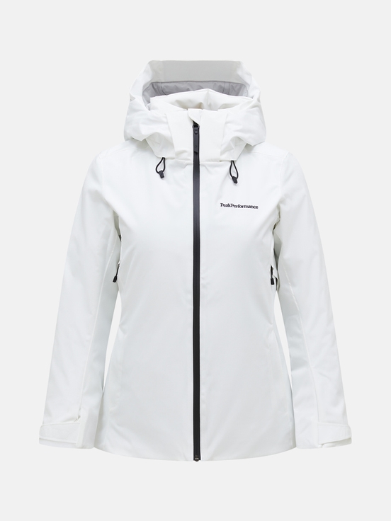 White Women Peak Performance Anima 2l Insulated Shell Ski Jacket | US-SLHKU4876