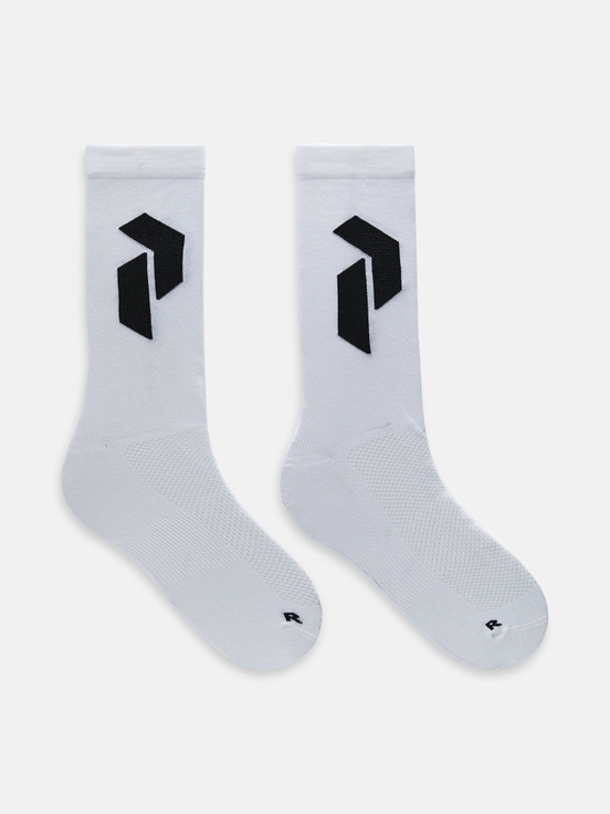 White Women Peak Performance Crew 2-pack Socks | US-JSOVL2685