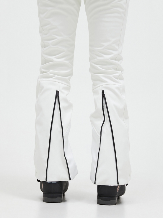 White Women Peak Performance High Stretch Ski Pants | US-DIUPB7521