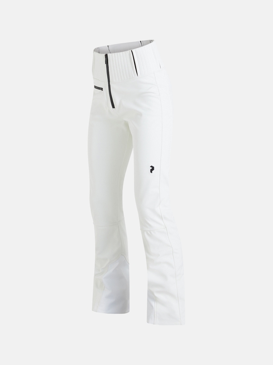 White Women Peak Performance High Stretch Ski Pants | US-DIUPB7521