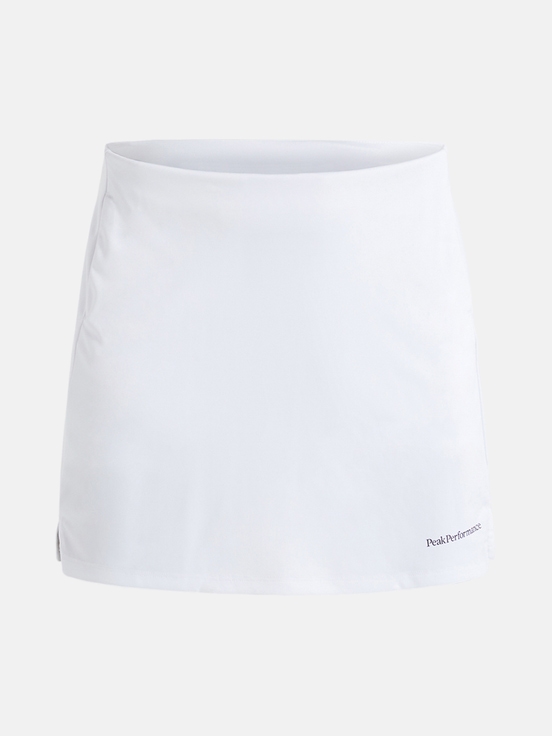 White Women Peak Performance Player Skirt | US-YFUAI0689