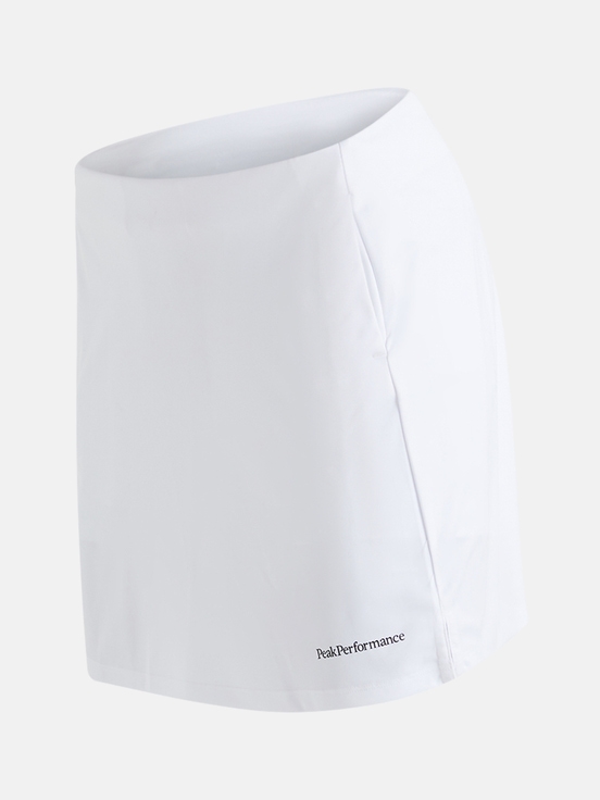 White Women Peak Performance Player Skirt | US-YFUAI0689