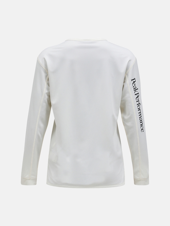 White Women Peak Performance Trail Longsleeve T-shirt | US-CAFGX6134