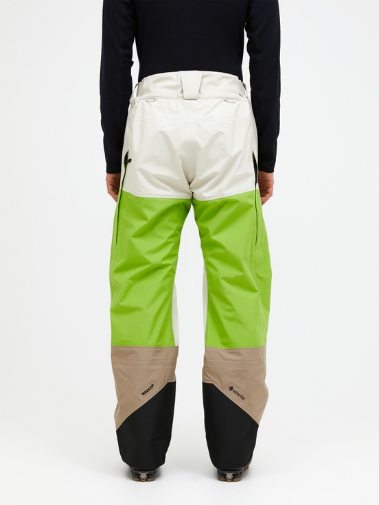 White / Green / Beige Men Peak Performance Gravity Gore-tex 3l Shell Ski Pants | US-EWOPU7256