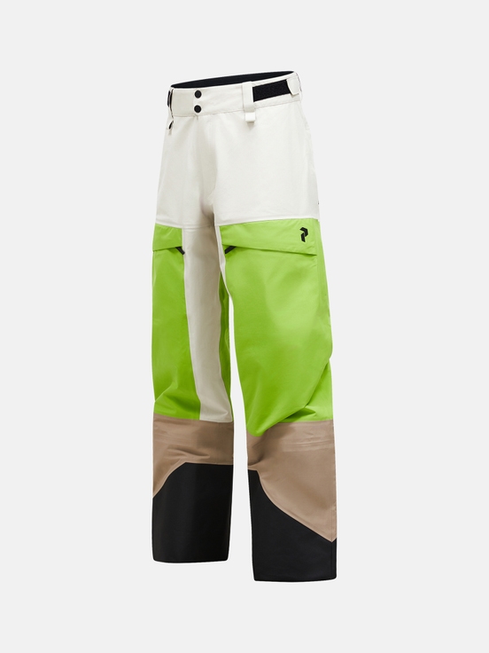 White / Green / Beige Men Peak Performance Gravity Gore-tex 3l Shell Ski Pants | US-EWOPU7256